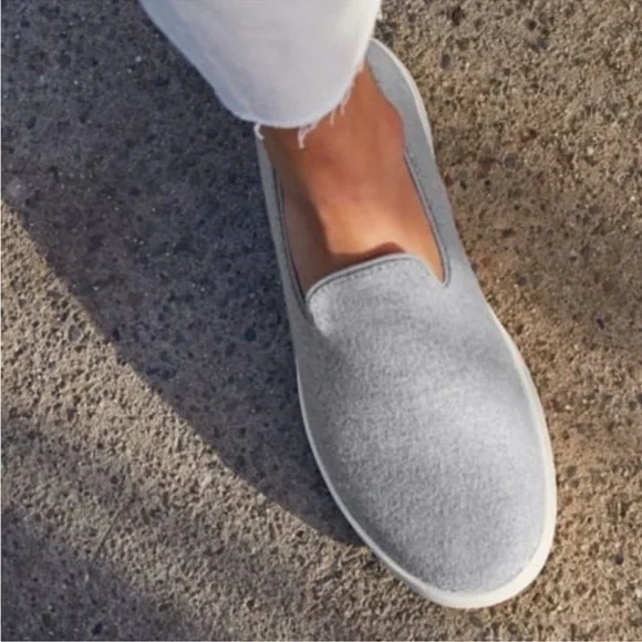 Allbirds Wool Tree Huggers Slip-On Casual Sneakers Light Grey Women’s Size 8 - Picture 3 of 16